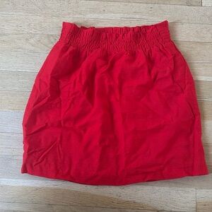 JCREW Coral skirt size 2, elastic waist